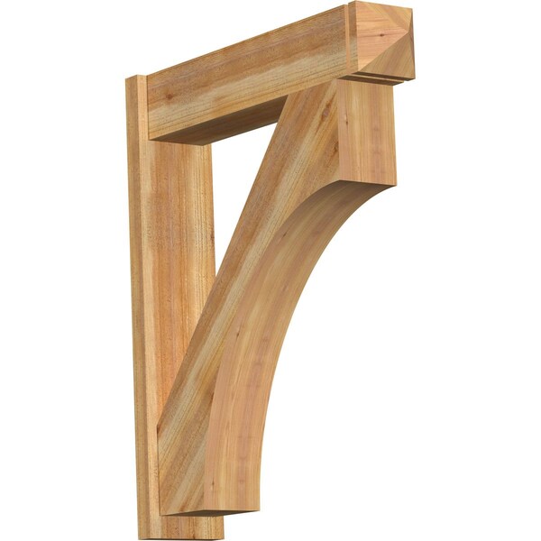 Ekena Millwork Westlake Arts & Crafts Rough Sawn Outlooker, Western Red Cedar, 8"W x 36"D x 42"H OUT08X36X42WTL03RWR - main